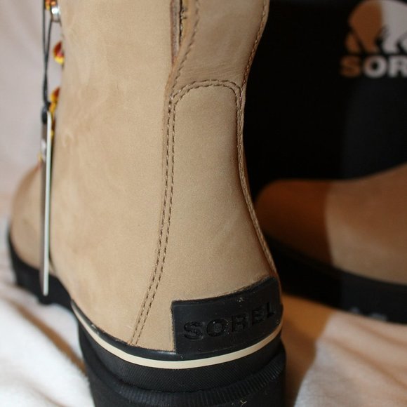NIB SOREL MEN'S SUEDE WATERPROOF HIKING WINTER WORK BOOTS - Picture 7 of 10